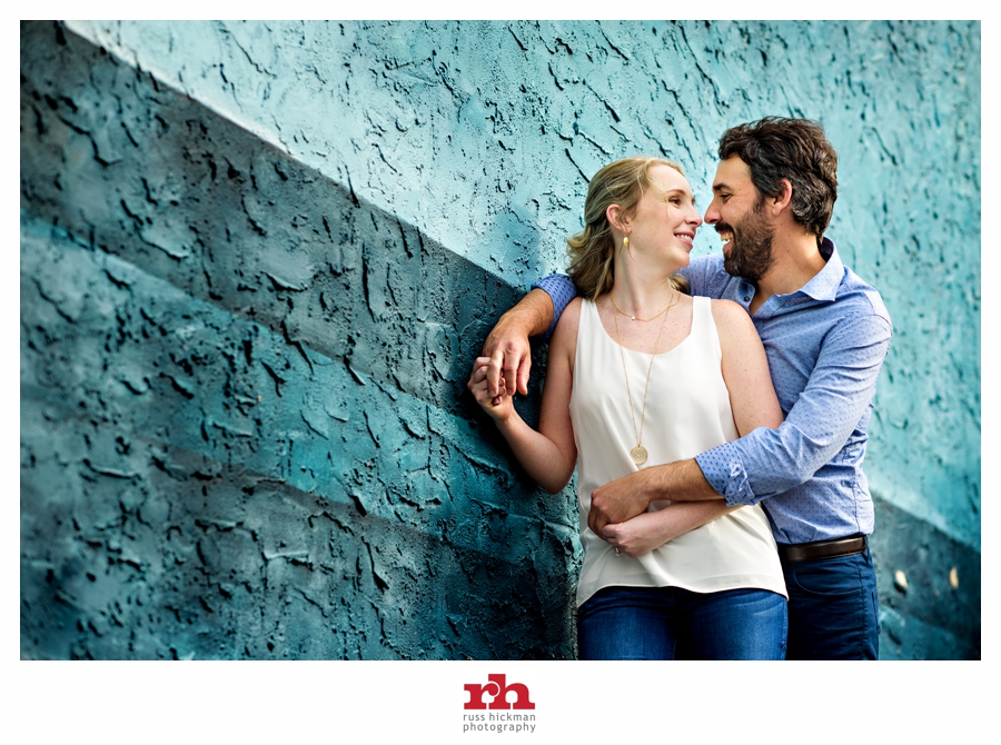 A couple in love during their Philadelphia Engagement Session!